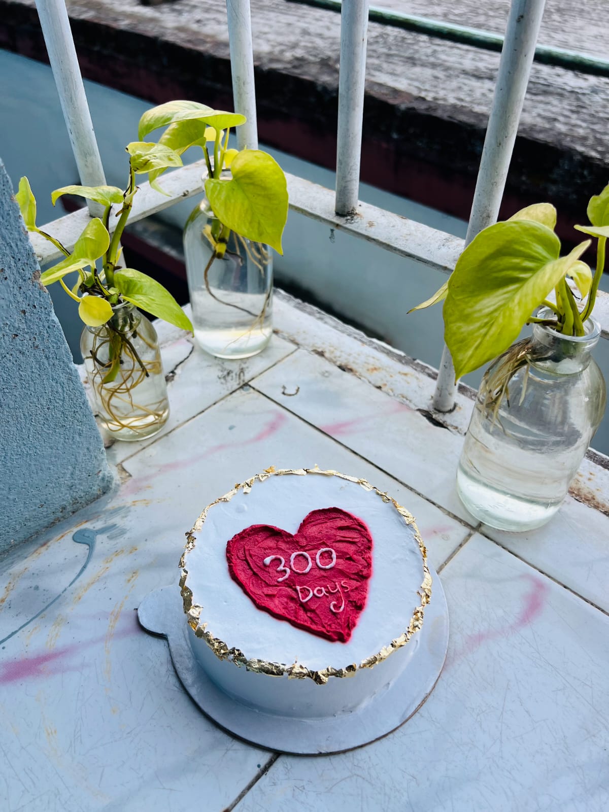 Red Heart Milestone