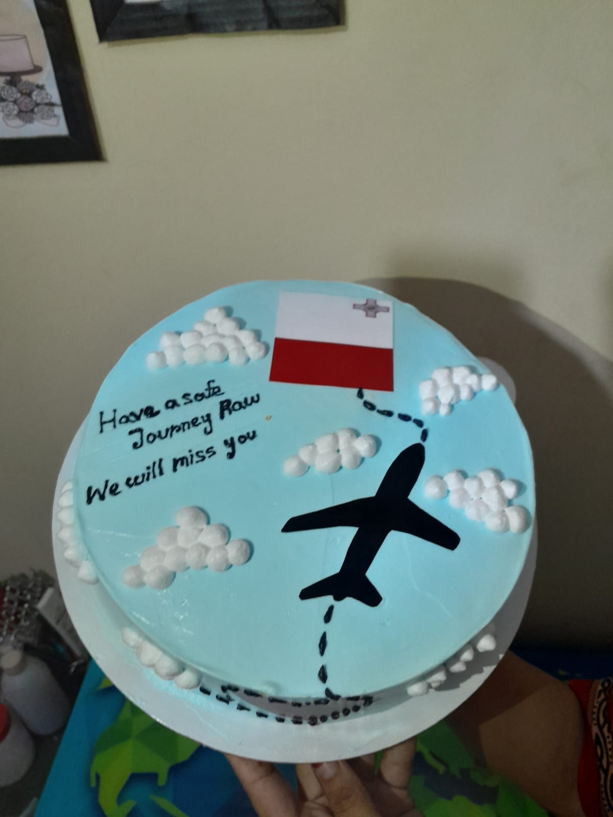 Travel Theme Cake
